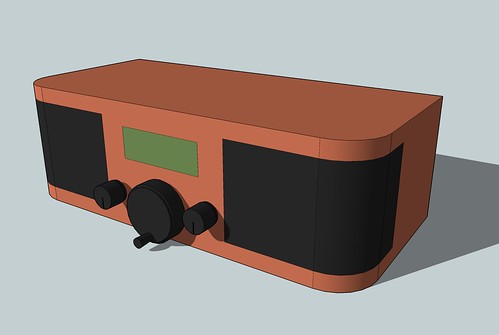 Wifi Radio Enclosure - Google Sketchup Model
