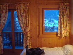 Nosso quarto nos Alpes :)