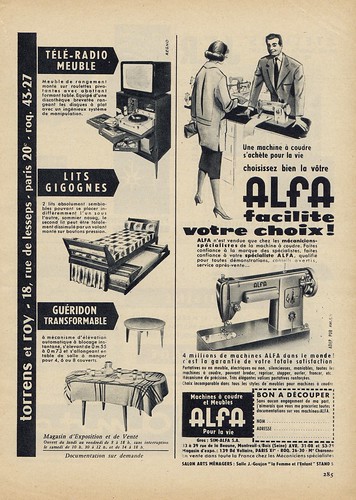 alfa advert, the home appliance co, not the car