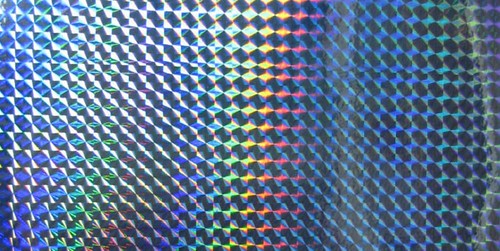 Holographic Vinyl Spectrum Signs