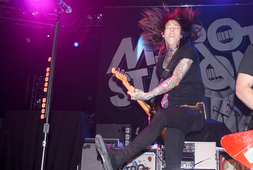 Metro Stations lead singer Trace Cyrus