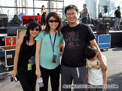 (L to R) Ching Yee, Agnes, Chim Kang