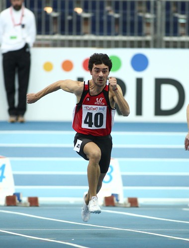 Edoardo Baini- semifinalisti 60m italiani assoluti indoor - Torino 2009