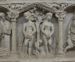 Junius Bassus Sarcophagus Detail of Adam and Eve