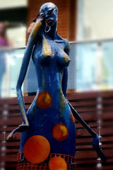 Sculpture of Woman by Caleño Artist
