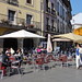 Breakfasting in Plaza España, Avilés, Asturias