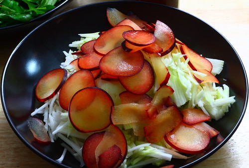 Kohlrabi Plum Salad