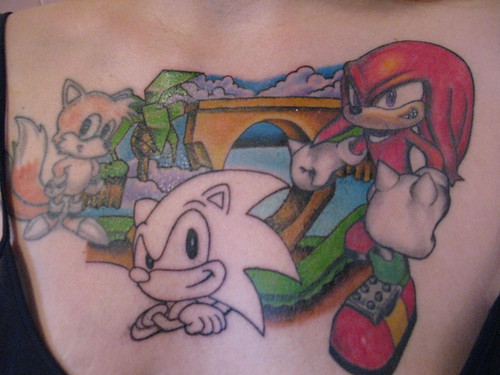 Meggies Sonic Tattoo Meggies Sonic.
