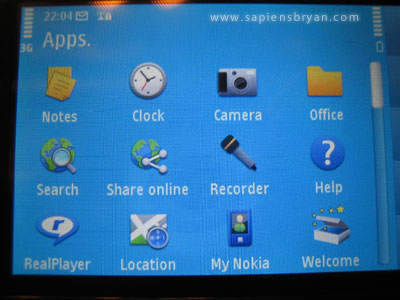 Nokia N97 Applications