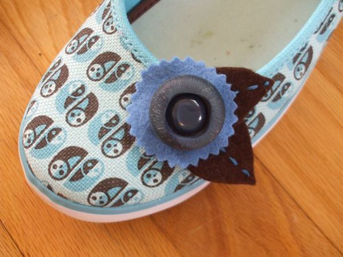 button shoe embellishments for CraftStylish this week