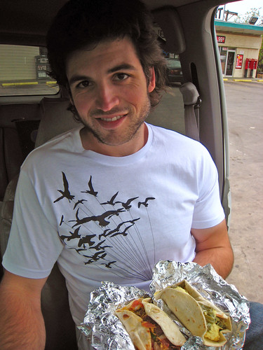 Logan with Alayna's Tacos