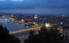 Sunset over Budapest