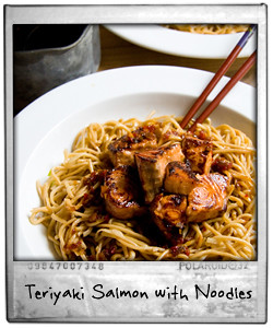 Teriyaki Salmon with Noodles