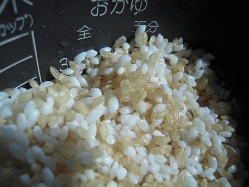 Half-and-half rice