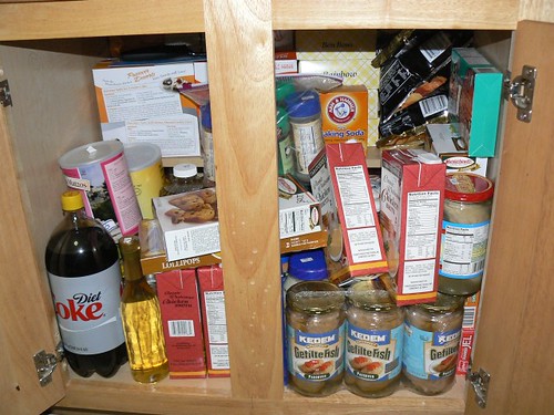 Passover non-perishable items (goes WAY back and under)