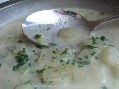 Kohlrabi-Petersilien-Suppe