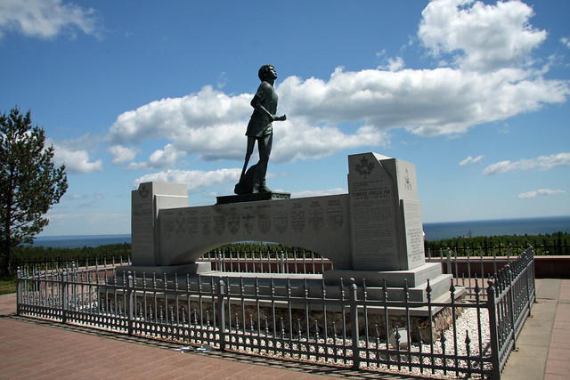 Terry Fox Monument Thunder Bay
