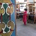 decoration in the weaving room