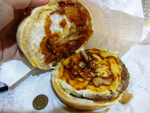 BurgerKing薯泥起司牛肉堡