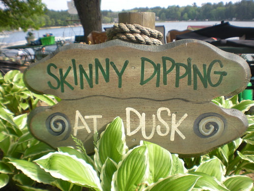Skinny dipping anyone?