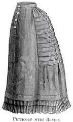 petticoat with bustle