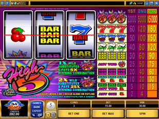 High 5 slot game online review