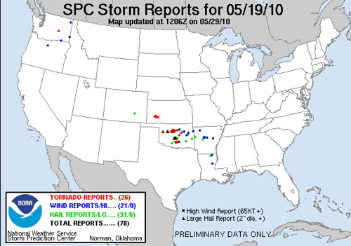 SPC Storm Reports • <a style="font-size:0.8em;" href="http://www.flickr.com/photos/65051383@N05/13729267964/" target="_blank">View on Flickr</a>