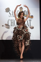 Salon du Chocolat,  coiffure Franck Provost / maquillage Make Up For Ever, Paris 2013