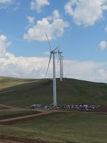 Glimpse of Salkhit wind farm