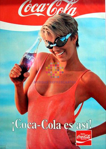 Coca Cola. “Es así. Piscina”. Años 80