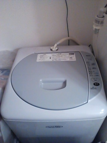 洗濯機の写真です。