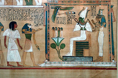 Hunefer's Book of the Dead, detail right