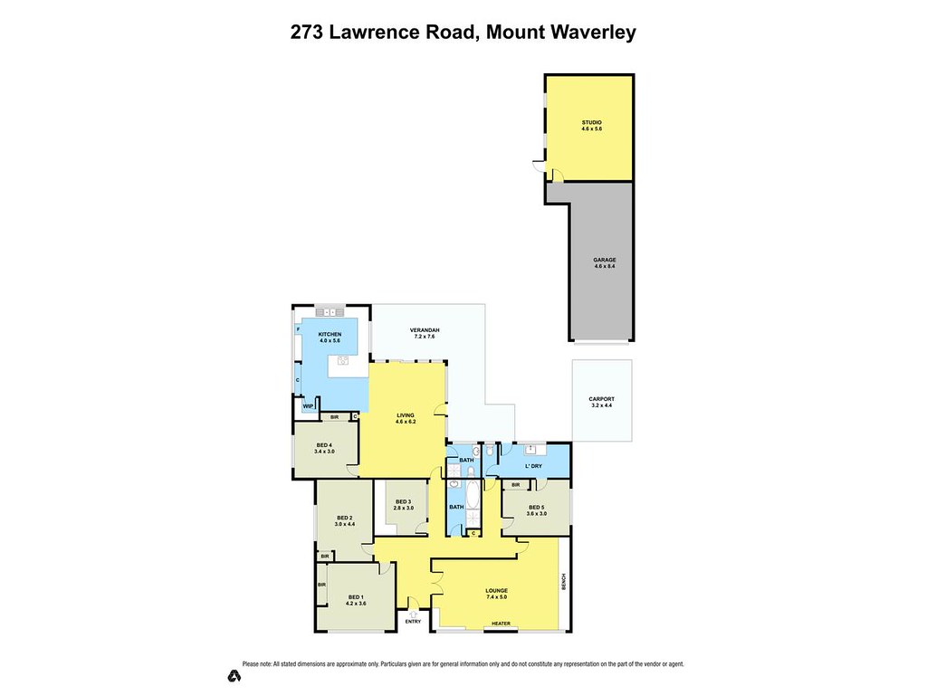 273 Lawrence Road floorplan