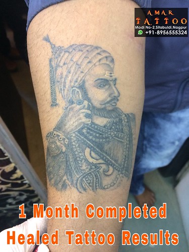 shivaji maharaj heald tattoo - a photo on Flickriver