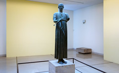 Charioteer of Delphi, whole from left