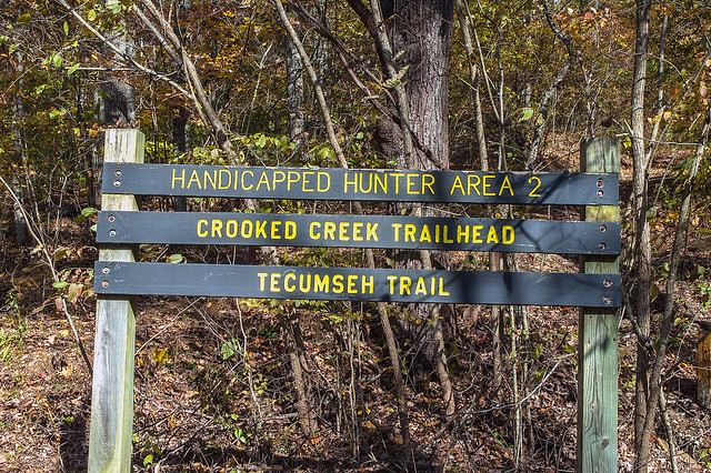 Tecumseh Trail - Yellowwood State Forest - October 2013