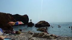 Strand op de Krim