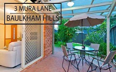 3 Mura Lane, Baulkham Hills NSW