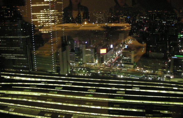 目が飛び出るような高級ワインをいただいて、帰りの東京の夜景。｜オザミトーキョー