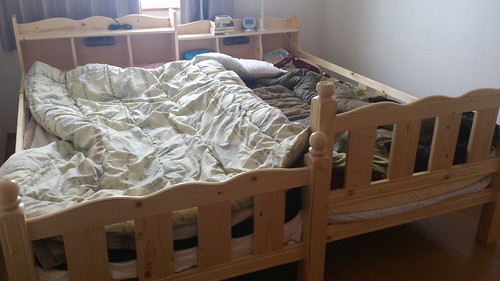 2013年12月に買った2段ベッドです。...