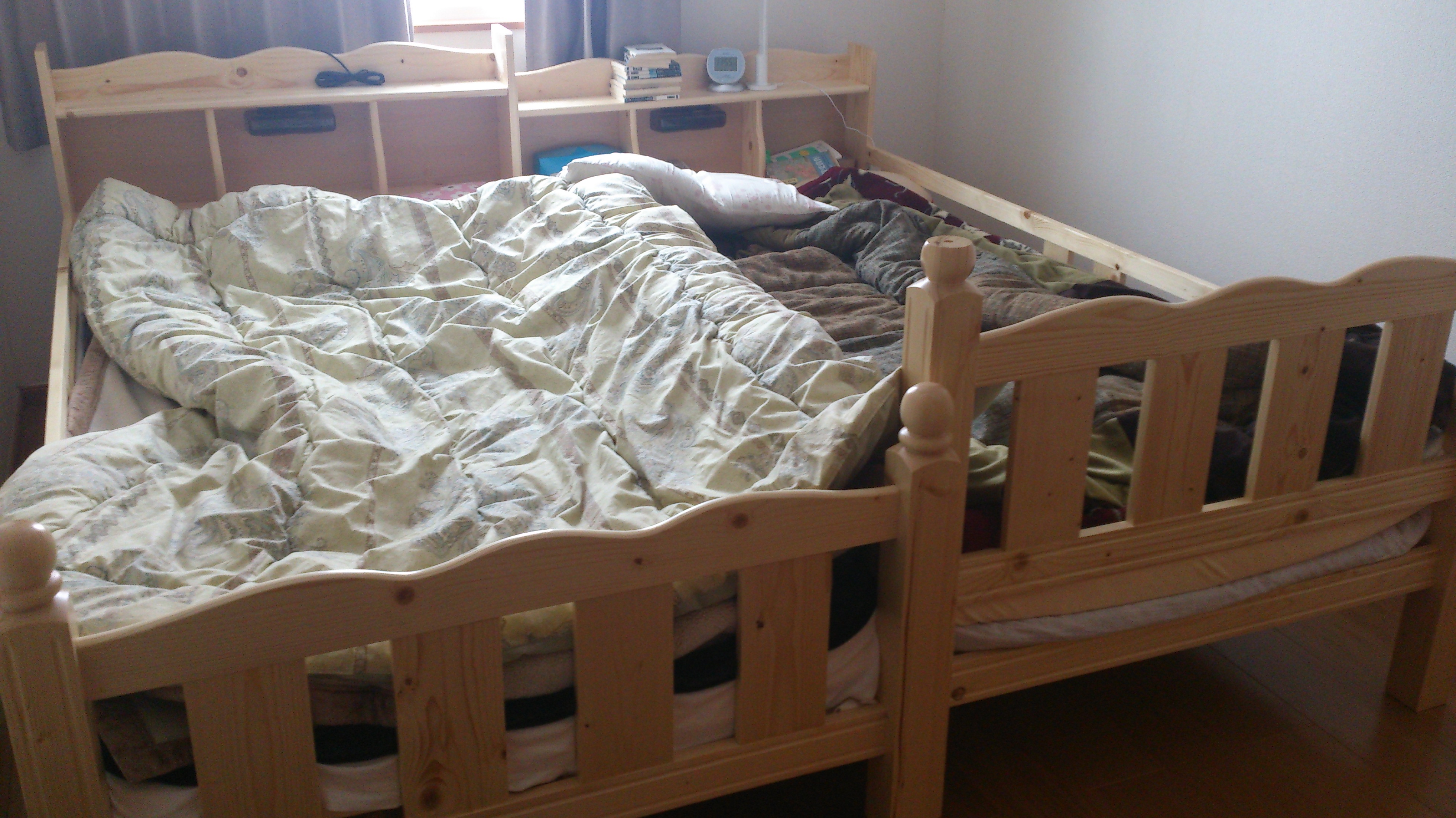 2013年12月に買った2段ベッドです。...