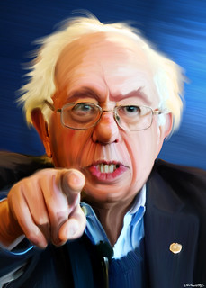 Bernie Sanders - Painting, From FlickrPhotos