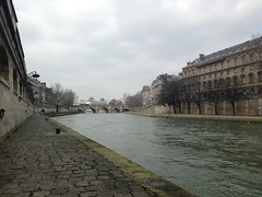 Walking round Paris