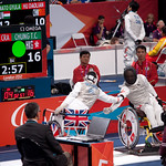 Hong Kong Smashing Great Britain in Wheelchair Fencing