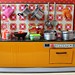 Vintage German Schopper tin toy kitchen