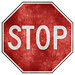 Stop Sign Grunge