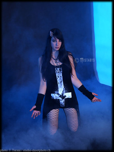 Black metal girl