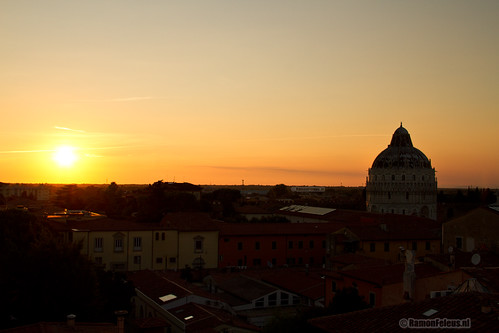 Pisa sunset