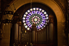 2013.12.12.11 PARIS - Eglise Saint-Augustin - les grandes orgues et la rosace