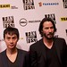 Keanu Reeves and Tiger Chen, red carpet for Man of Tai Chi
